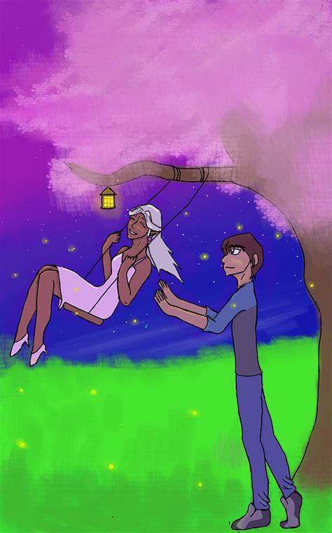 Lance And Allura Drawing By Bryant Lamb Pixels