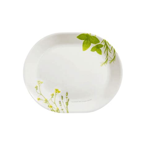 Corelle Deluxe Serving Platter 31cm European Herbs Kitchen Plaza