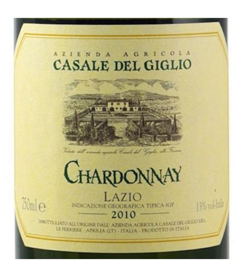 Vino Chardonnay Casale Del Giglio Cl