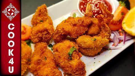 Breaded Butterflied King Prawns Restaurant Style Crispy Panko