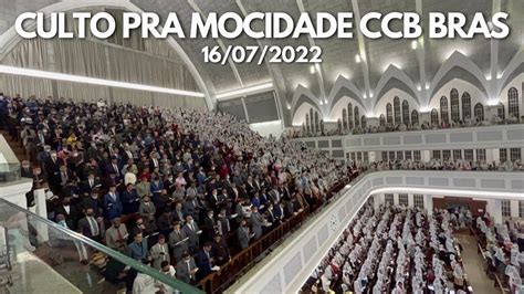 Culto Pra Mocidade Ccb Br S Busca De Dons Silvano De Leme Hino