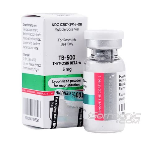 Buy Tb Thymosin Beta Vial Mg Ml Hilma Biocare