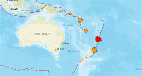 Nueva Zelanda Se Registra Terremoto De Magnitud Ante Las Islas