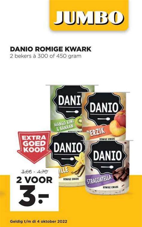 Danio Romige Kwark Aanbieding Bij Jumbo