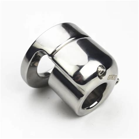 5 Sizes Cockrings Male Scrotal Pendants Removable Stainless Steel