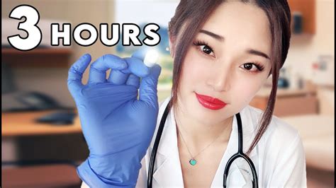 ASMR Sleep Recovery 3 Hours Of Medical Exams YouTube