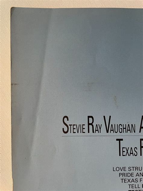 Stevie Ray Vaughan Texas Flood Japanese Band Score TAB Sheet Music From