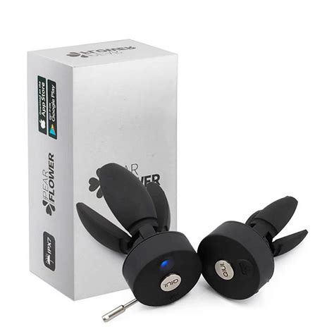 Pear Flower Plug Anal Expansivo Controle Via Aplicativo X Cm Lust Of Love Sex