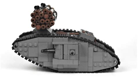 Building The Lego Mark IV Tank From The Battle Of Cambrai WW1 YouTube