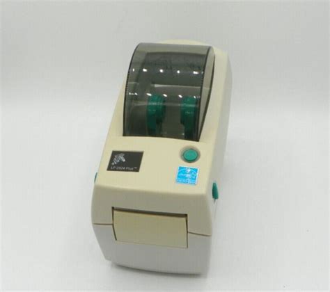 Zebra LP 2824 Plus Thermal Label Printer 282P 201110 000 No Adapter