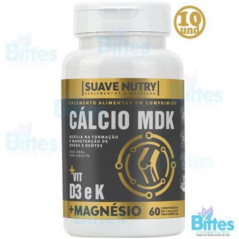 Suplemento Alimentar Suave Nutry C Lcio Mdk Para Ossos Atacado