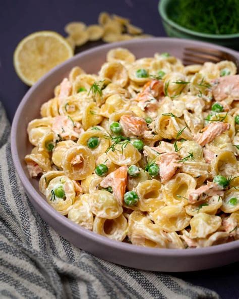 Creamy Hot Smoked Salmon Pasta Skinny Spatula