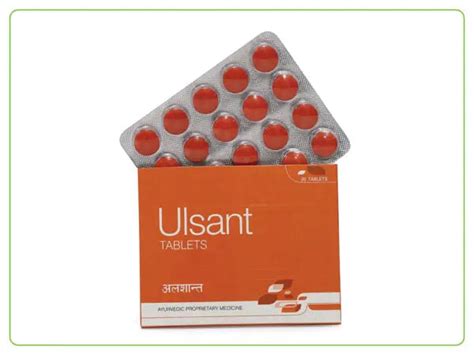 Buy Ulsant Tablet Ayurvedic Herbal Medicine For Ulcer Ayurchem Ayurchemstore