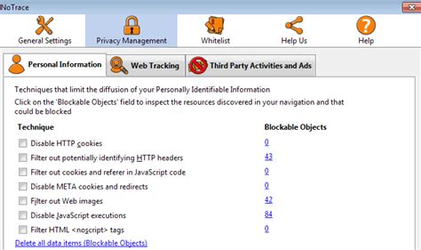 Notrace For Firefox Protects Users Against Privacy Threats On The