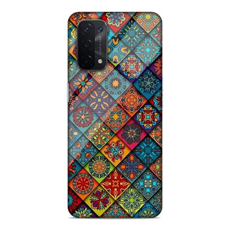 printed flower oppo A54 Armor Cases – Cover Guruji