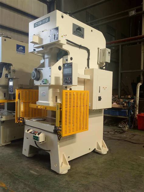 High Precision C Frame Single Crank Mechanical Power Press 15 400ton