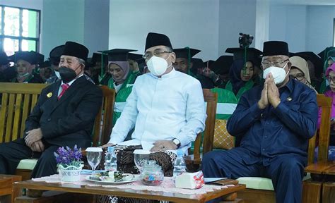 Walikota Tidore Kepulauan Menghadiri Sidang Senat Terbuka Wisuda Ix