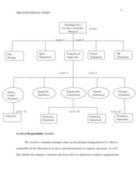 Solution Johnson Johnson Organizational Chart Studypool