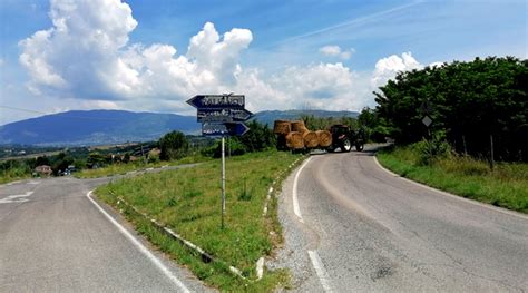 Anagni Segnaletica Fatiscente Triste Benvenuto Ai Turisti Che