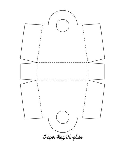 Printable Mini Purse Template In Paper Purse Diy Paper Purses