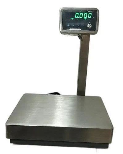 Stainless Steel Table Top Essae DS 515N Digital Platform Weighing Scale