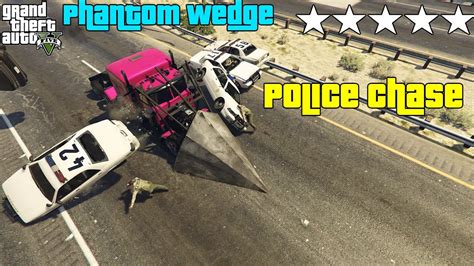 Police Chase In Phantom Wedge Gta V Gameplay Youtube