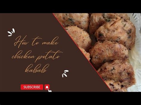 Chicken Tikka Potato Kabab Recipe By Fatima S Kitchen Yummy Easy