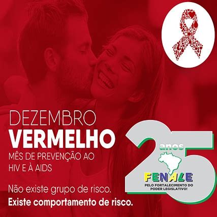 Dezembro Vermelho M S Da Preven O Ao Hiv E Aids Fenale