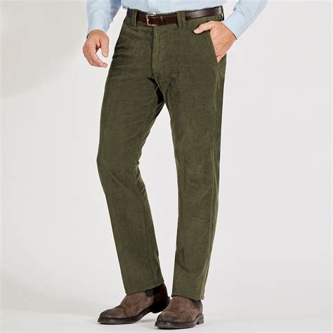 Pantalon homme velours côtelé Bleu Bonheur