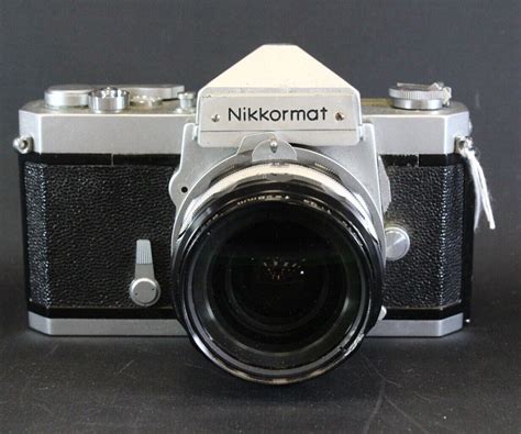 NIKON NIKKORMAT FT SLR Camera With Nikon 28mm F 3 5 F Mount Lens