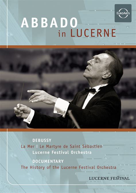 Dvd Abbado Dirigiert Debussy Dokumentation Lucerne Festival