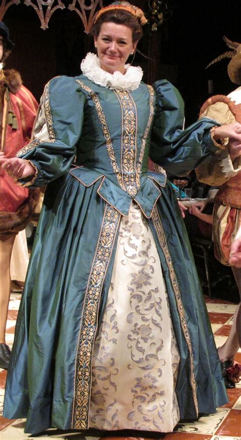 Blue Elizabethan Gown Costume Renaissance Renaissance Dresses Medieval Costume Medieval Dress