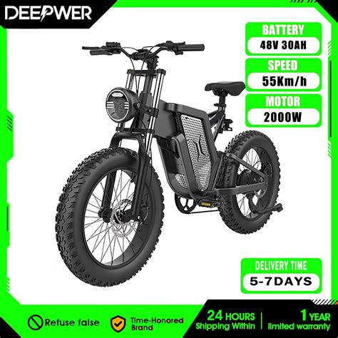 Deepower X W Rower Elektryczny Dla Doros Ych V Ah Cal