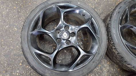 Renault Megane Mk Gt Alloy Wheels Set X Inch Black