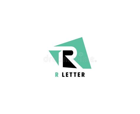 Letter R Vector Logo Design R Letter Logo Design Template Stock