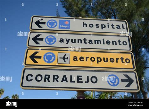 Fuerteventura Spain Port Ship Water Sea History Sign Signs Fountain Sun