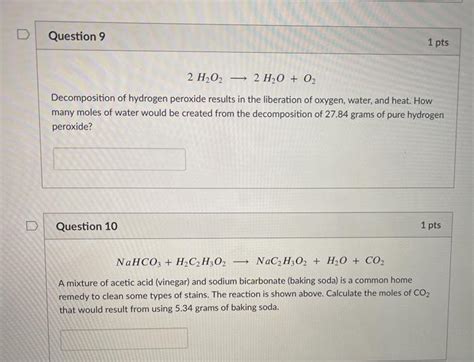 Solved Question Pts How Many Moles Of Nitric Acid Can Chegg