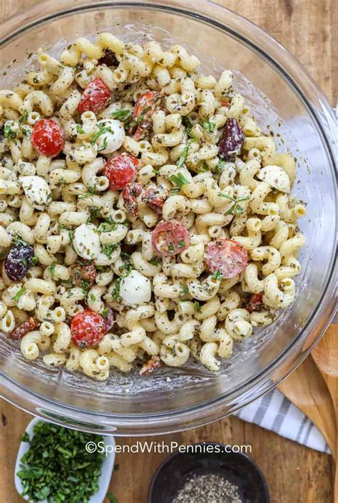 Pesto Pasta Salad Spend With Pennies Tasty Made Simple