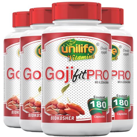 Kit Goji Fit Pro Unilife Em Promo O Natuweb