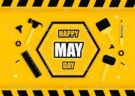 Happy May Day Poster Download Graphics And Vectors