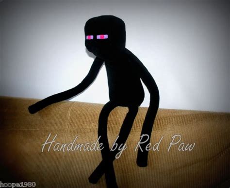 Enderman Plush - Minecraft, Handmade Plushie, Toy, by Lavim on DeviantArt