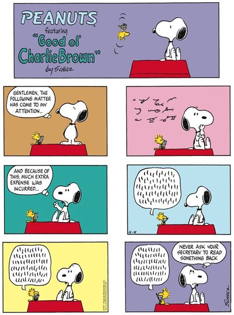 click or tap to zoom | Snoopy funny, Snoopy comics, Snoopy pictures