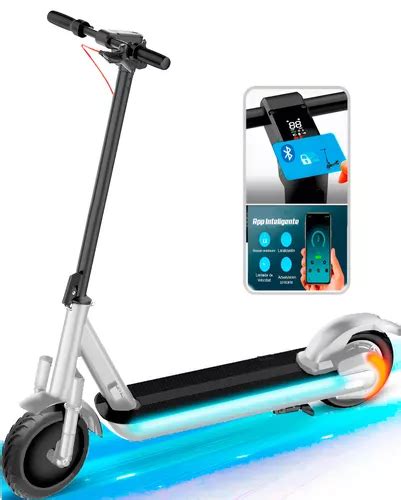 Scooter Patin Electrico Plegable Para Adulto Y Niños Con Aplicación