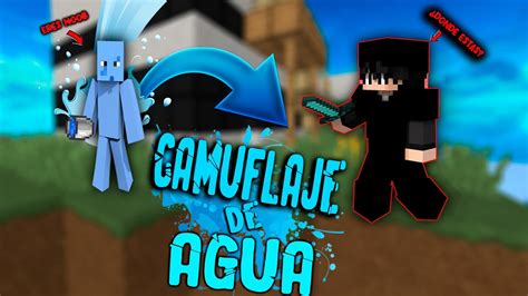 CAMUFLAJE CON AGUA EN SKYWARS EL RETO MAS DIFICIL YouTube