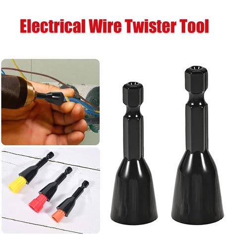 Pcs Wire Twisting Tools Hexagonal Handle Electrician Quickly