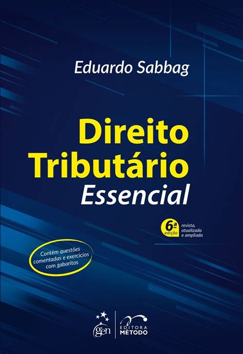 Direito Tributário Essencial 9788530980634 Eduardo De