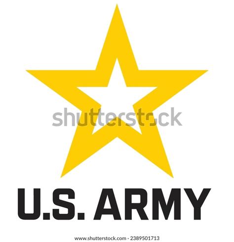 Editorial Vector Logo Us Armys Famous Stock Vector (Royalty Free ...