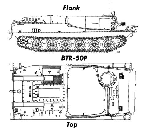 BTR-50P Amphibious Armored Personnel Carrier