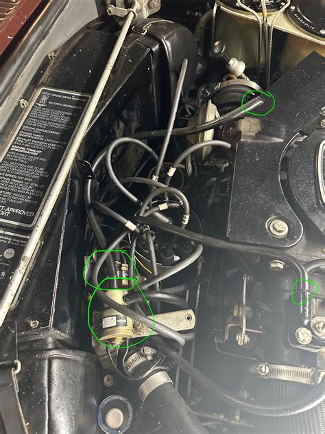 Egr And Vacuum Retard Solenoid Hose Routing On 1982 Corniche Rolls Royce And Bentley Forums