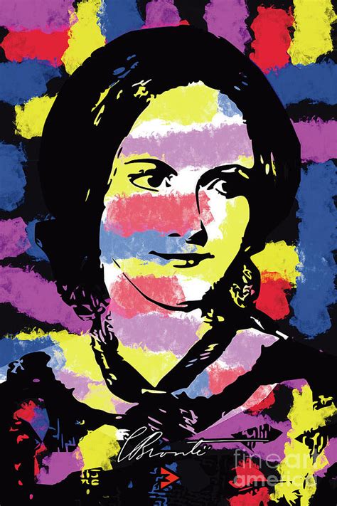 Charlotte Bronte Digital Art By Zoran Maslic Fine Art America